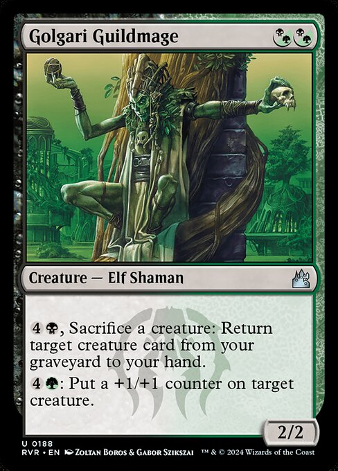 Golgari Guildmage (188) [Ravnica Remastered]