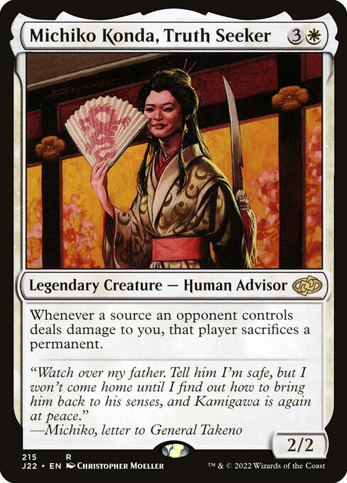 Michiko Konda, Truth Seeker (215) [Jumpstart 2022]