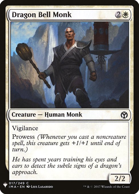 Dragon Bell Monk (IMA-17) [The List]