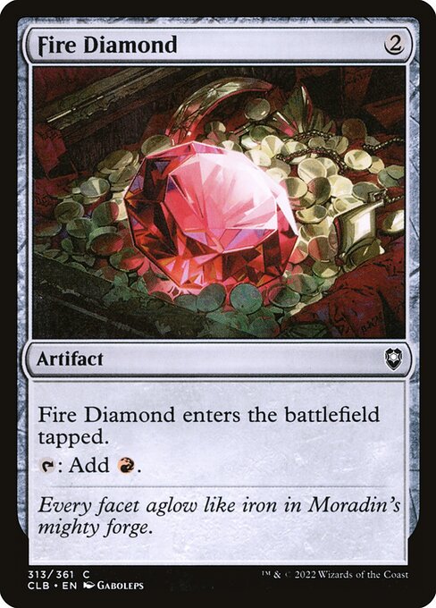Fire Diamond (313) [Commander Legends: Battle for Baldur's Gate]