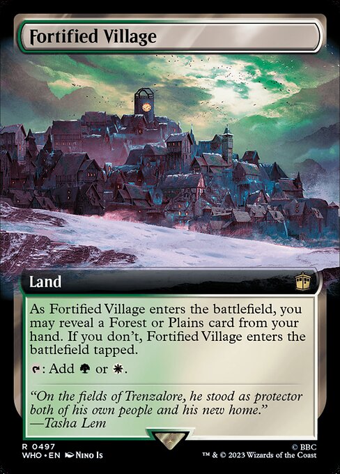Fortified Village (497) [Doctor Who] [Extended Art]