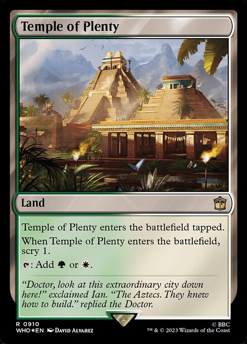 Temple of Plenty (910) [Doctor Who]