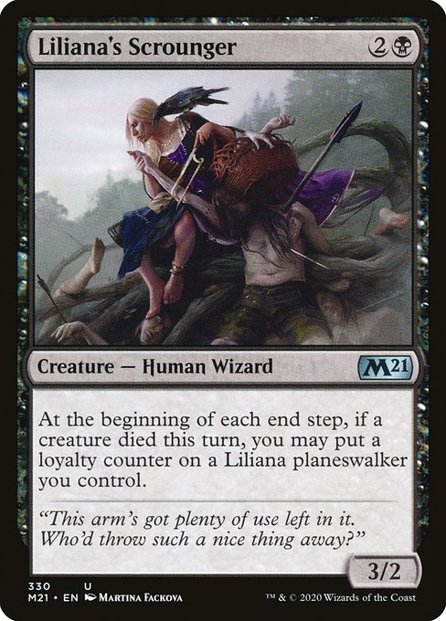 Liliana's Scrounger (330) [Core Set 2021]
