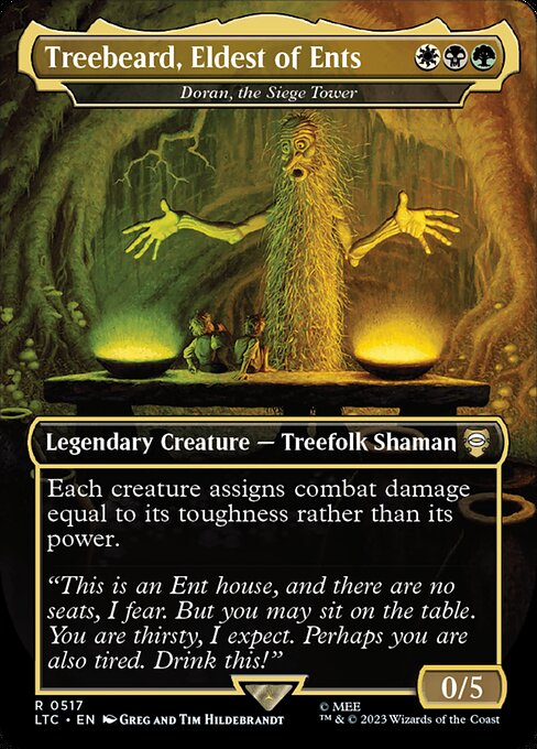 Doran, the Siege Tower (517) [Tales of Middle-earth Commander] [Borderless]
