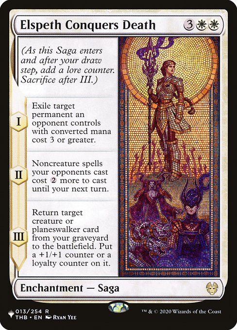 Elspeth Conquers Death (THB-13) [The List]