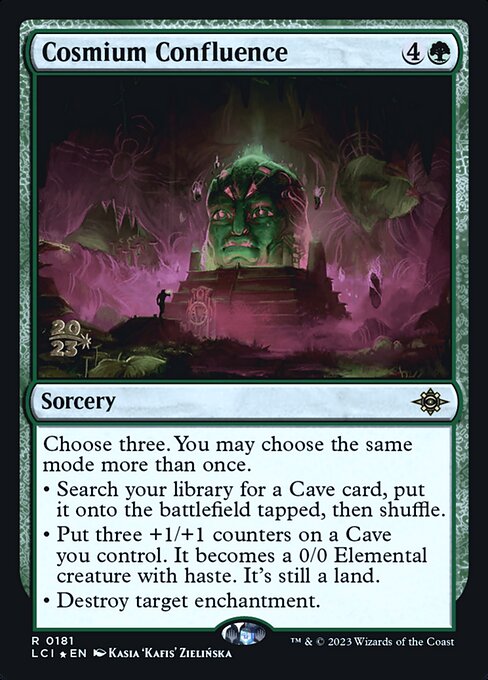 Cosmium Confluence (181s) [The Lost Caverns of Ixalan Promos]