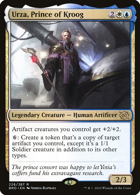 Urza, Prince of Kroog (226) [The Brothers' War]