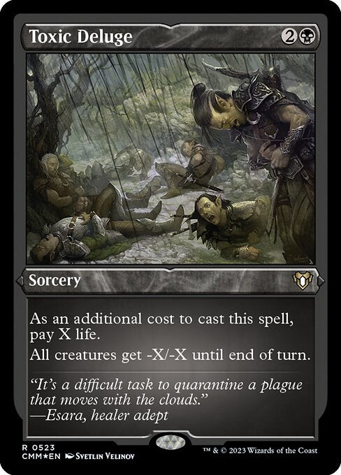 Toxic Deluge (523) [Commander Masters]