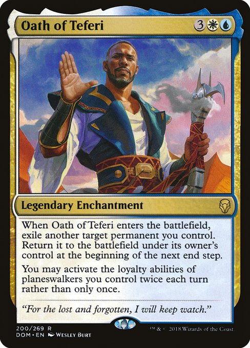 Oath of Teferi (200) [Dominaria]