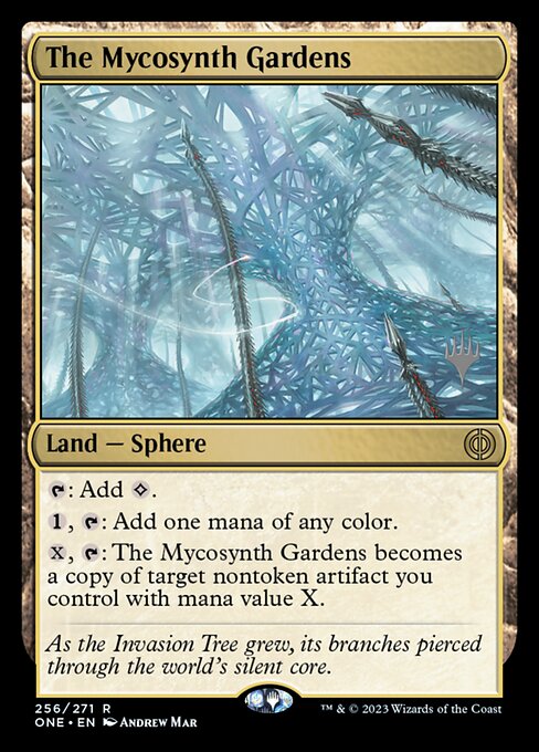 The Mycosynth Gardens (256p) [Phyrexia: All Will Be One Promos]
