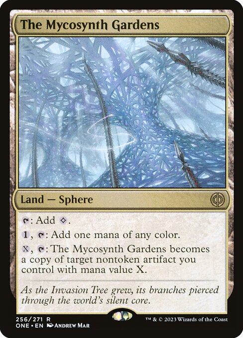 The Mycosynth Gardens (256) [Phyrexia: All Will Be One]