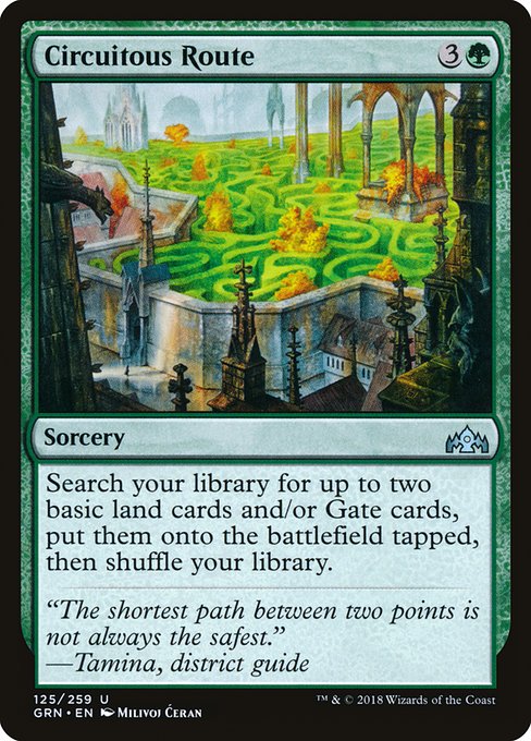 Circuitous Route (125) [Guilds of Ravnica]