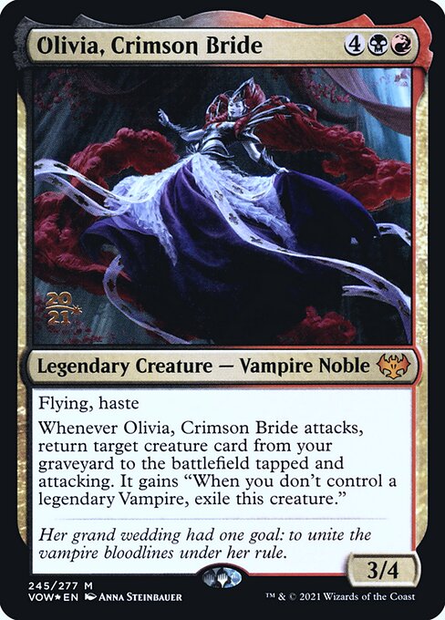 Olivia, Crimson Bride (245s) [Innistrad: Crimson Vow Promos]