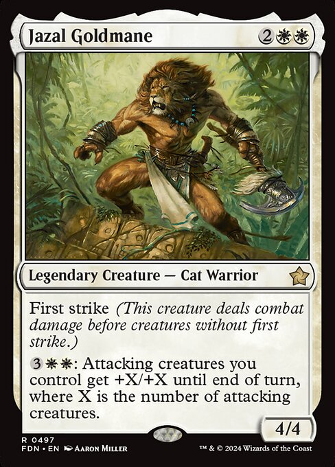 Jazal Goldmane (497) [Foundations]