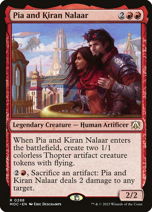 Pia and Kiran Nalaar (288) [March of the Machine Commander]