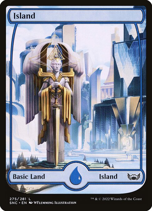 Island (275) [Streets of New Capenna] [Full Art]