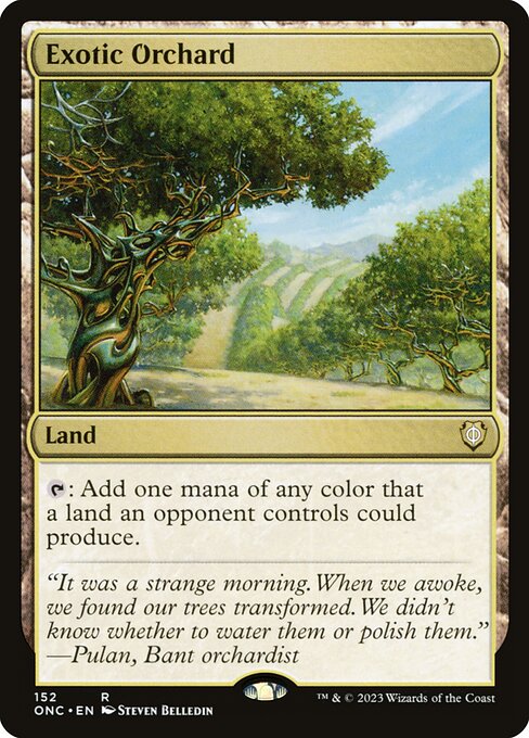 Exotic Orchard (152) [Phyrexia: All Will Be One Commander]