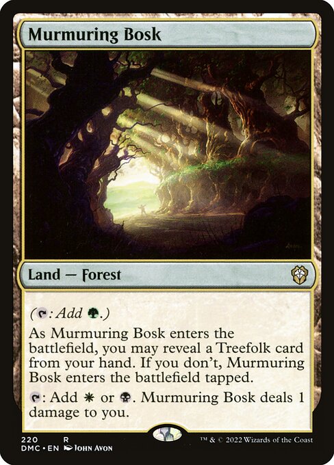 Murmuring Bosk (220) [Dominaria United Commander]