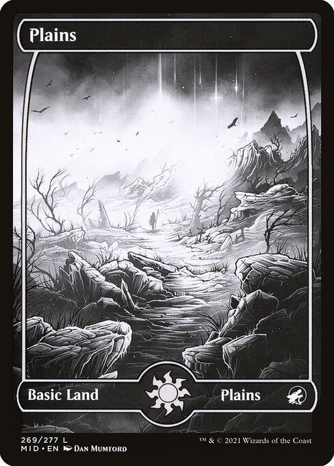 Plains (269) [Innistrad: Midnight Hunt] [Full Art, Showcase]