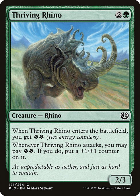 Thriving Rhino (171) [Kaladesh]