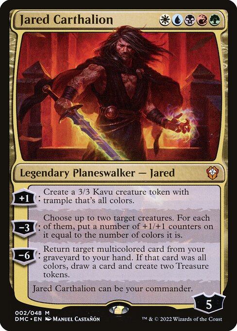 Jared Carthalion (2) [Dominaria United Commander]