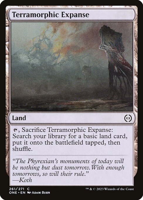 Terramorphic Expanse (261) [Phyrexia: All Will Be One]