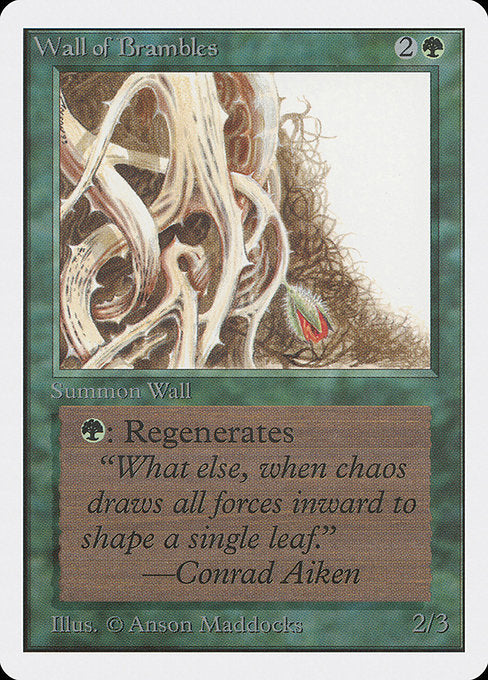 Wall of Brambles (224) [Unlimited Edition]