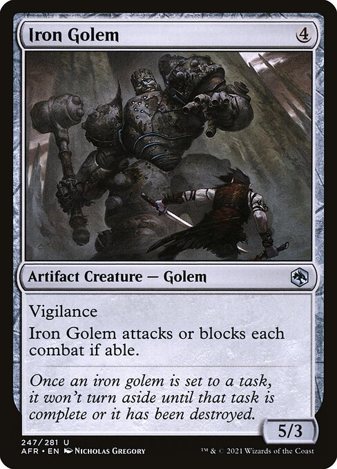 Iron Golem (247) [Adventures in the Forgotten Realms]