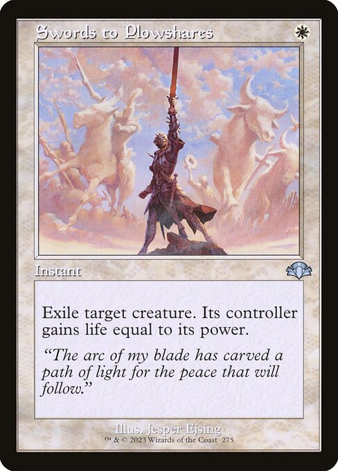 Swords to Plowshares (275) [Dominaria Remastered]