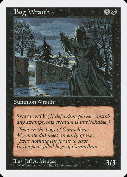 Bog Wraith (147) [Fifth Edition]