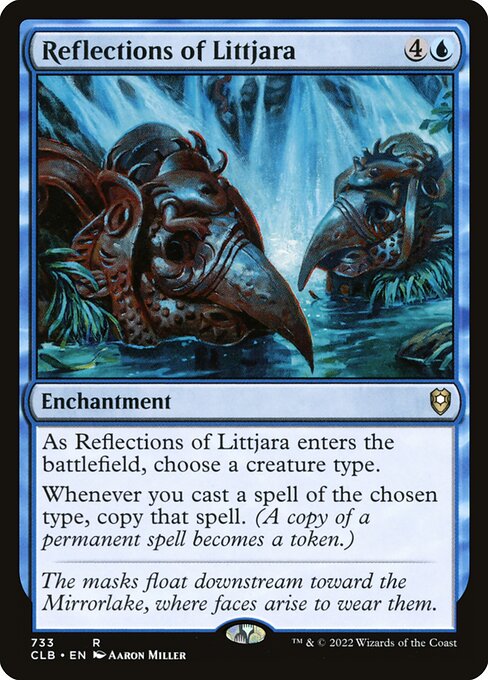 Reflections of Littjara (733) [Commander Legends: Battle for Baldur's Gate]