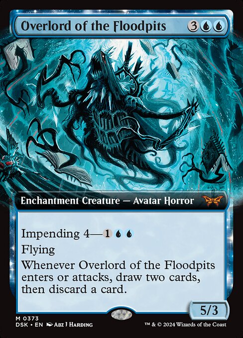 Overlord of the Floodpits (373) [Duskmourn: House of Horror]