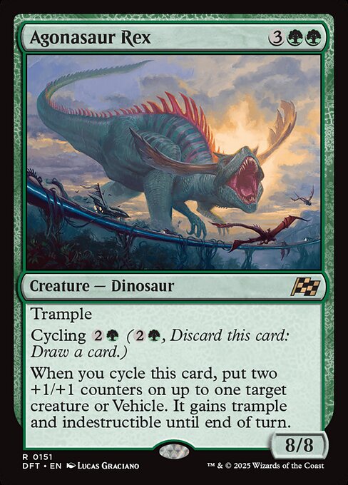 Agonasaur Rex (151) [Aetherdrift]