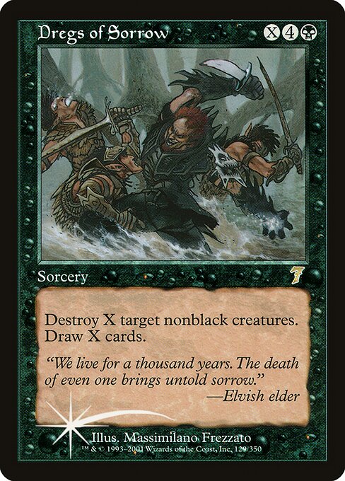 Dregs of Sorrow (129★) [Seventh Edition]