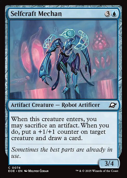 Selfcraft Mechan (74) [Edge of Eternities]