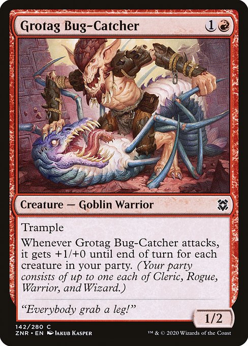 Grotag Bug-Catcher (142) [Zendikar Rising]