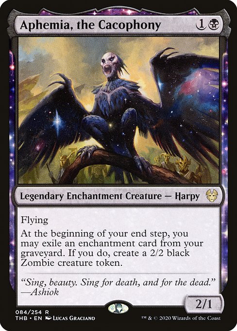 Aphemia, the Cacophony (84) [Theros Beyond Death]