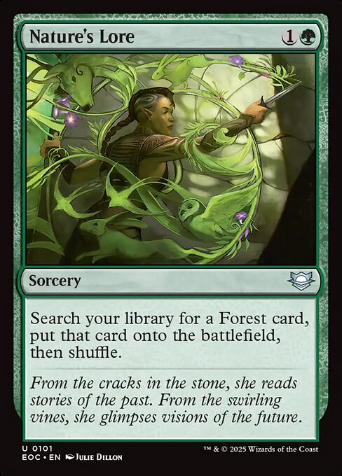 Nature's Lore (101) [Edge of Eternities Commander]