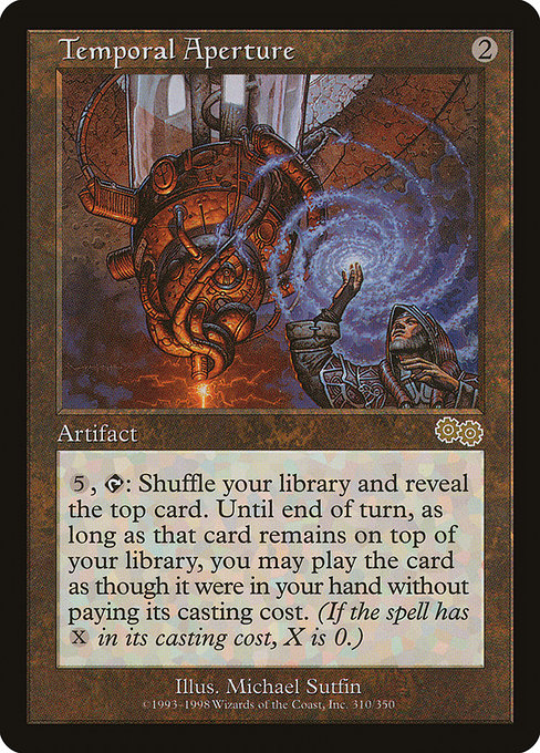 Temporal Aperture (310) [Urza's Saga]