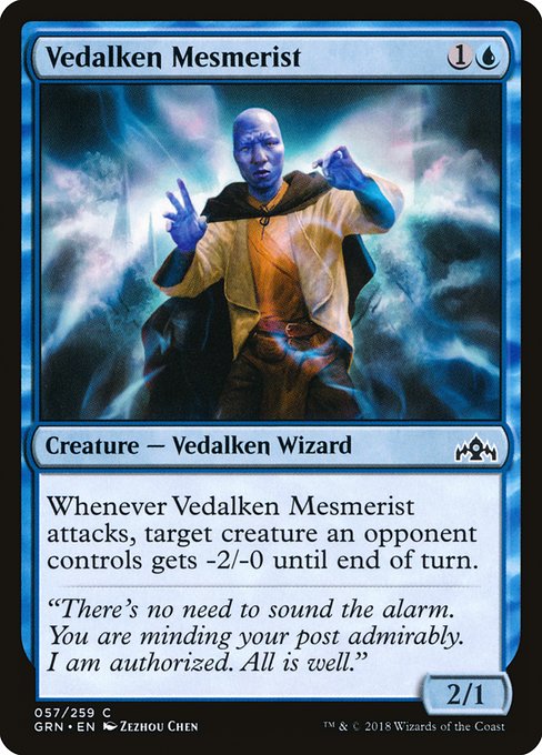Vedalken Mesmerist (57) [Guilds of Ravnica]