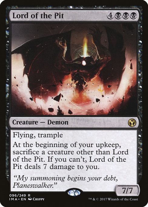 Lord of the Pit (96) [Iconic Masters]