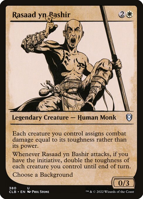 Rasaad yn Bashir (380) [Commander Legends: Battle for Baldur's Gate] [Showcase]
