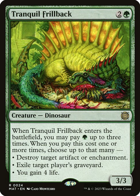 Tranquil Frillback (24) [March of the Machine: The Aftermath]