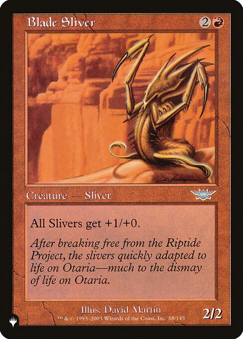 Blade Sliver (LGN-88) [The List]