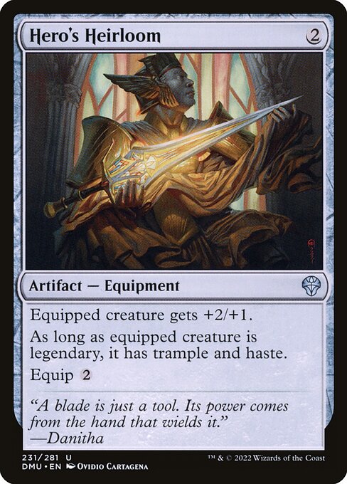 Hero's Heirloom (231) [Dominaria United]