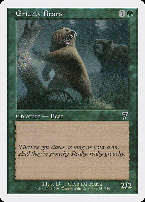 Grizzly Bears (251) [Seventh Edition]