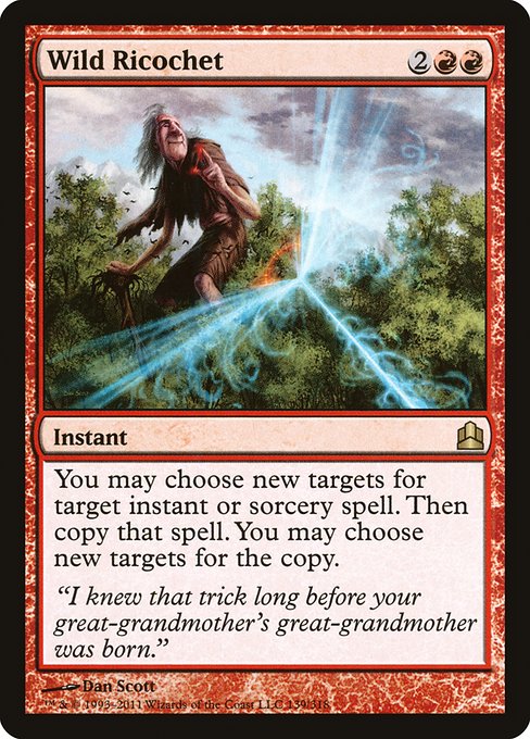 Wild Ricochet (139) [Commander 2011]