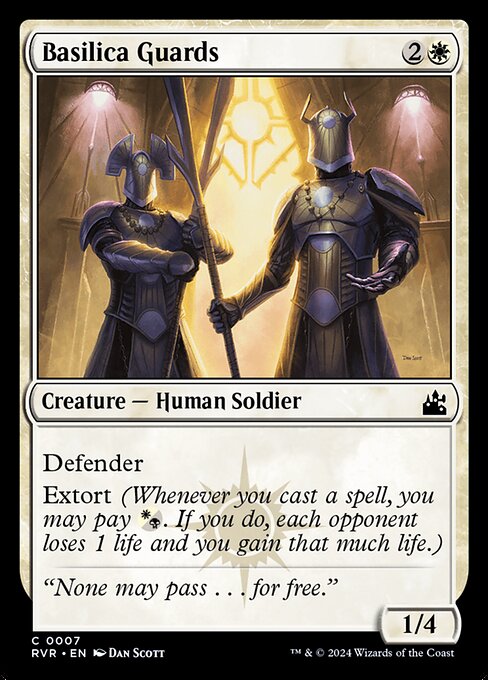 Basilica Guards (7) [Ravnica Remastered]