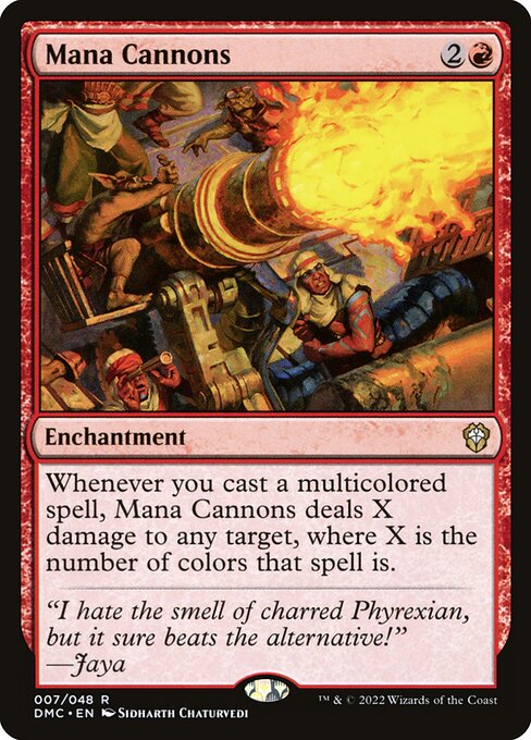 Mana Cannons (7) [Dominaria United Commander]