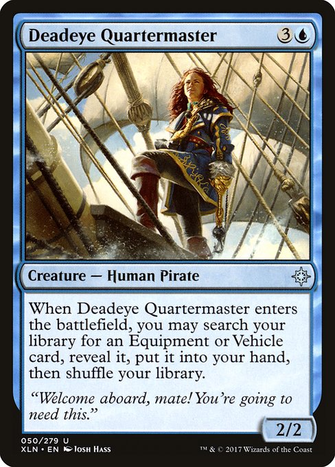 Deadeye Quartermaster (50) [Ixalan]